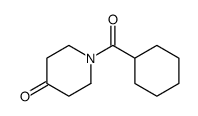 1-(环己基羰基)-4-哌啶酮 结构式