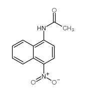 N-(4-硝基-1-萘基)-乙酰胺 结构式