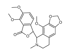 (-)-β-那可汀 结构式
