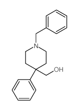 1-benzyl-4-phenylpiperidine-4-methanol 结构式