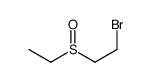 1-溴-2-(乙基亚磺酰基)乙烷 结构式