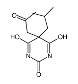 5-(2-甲基丙基)-5-(2-氧代丙基)-2,4,6(1H,3H,5H)-嘧啶三酮 结构式