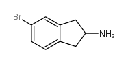 5-溴茚满-2-胺 结构式