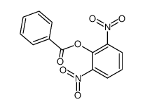 2,6-二硝基苯基苯甲酸酯 结构式