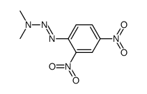 1-Triazene, 1-(2,4-dinitrophenyl)-3,3-dimethyl- 结构式