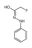 氟乙酸-2-苯酰肼 结构式