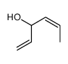 1,4-己二烯-3-醇 结构式