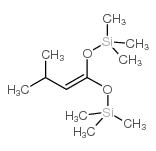 1,1-双(三甲基硅基氧化)-3-甲基-1-丁烯 结构式