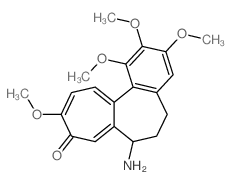 N-脱乙酰秋水仙碱 结构式
