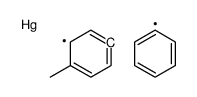 苯基(对甲苯基)汞 结构式