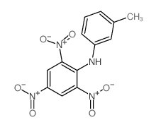 N-Picryl-m-toluidine 结构式