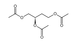 (R)-1,2,4-三乙酰氧基丁烷 结构式