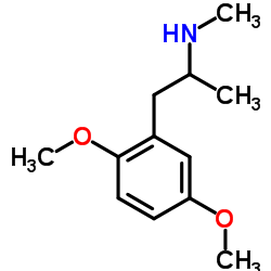 2,5-DMMA 结构式