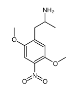 1-(2,5-二甲氧基-4-硝基苯基)-2-氨基丙烷 结构式