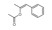 1-Propen-2-ol, 1-phenyl-, 2-acetate, (1Z)- 结构式