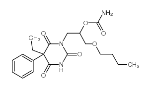 非巴氨酯 结构式