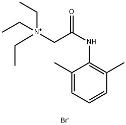 N-乙基利多卡因溴化物 结构式