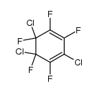 2,5,6-三氯五氟-1,3-环己二烯 结构式