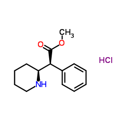 盐酸哌甲酯 结构式