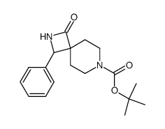 7-Boc-1-氧代-3-苯基-2,7-二氮杂螺[3.5]壬烷 结构式