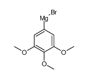 3,4,5-三甲氧基苯基溴化镁 结构式
