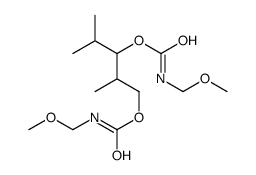 Carbamic acid, (methoxymethyl)-, 2-methyl-2-propyltrimethylene ester (8CI) 结构式