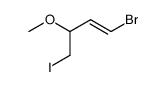 1-溴-4-碘-3-甲氧基-1-丁烯 结构式