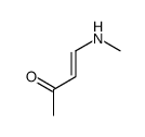 4-(甲氨基)-3-丁烯-2-酮 结构式