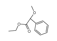 2-甲氧基-2-苯基乙酸乙酯 结构式