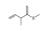 3-Butene(dithioic) acid, 2-methyl-, methyl ester 结构式