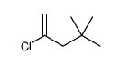 2-氯-4,4-二甲基-1-戊烯 结构式