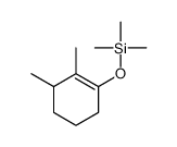 Cyclohexene, 2,3-dimethyl-1-[(trimethylsilyl)oxy]- 结构式