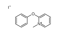 1-甲基-2-苯氧基吡啶鎓碘化物 结构式