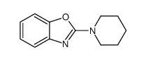 2-piperidinobenzoxazole 结构式