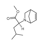 2-Azabicyclo[2.2.1]hept-5-ene-2-acetic acid, α-(2-methylpropyl)-, methyl ester, (αS,1R,4S)- 结构式