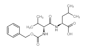 Z-VAL-LEU-OH 结构式