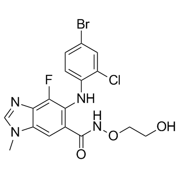 司美替尼 结构式