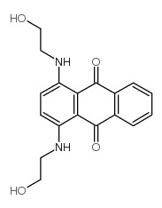 1,4-双[(2-羟乙基)氨基]蒽醌 结构式