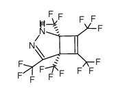 2,3-Diazabicyclo[3.2.0]hepta-3,6-diene, 1,4,5,6,7-pentakis(trifluoromethyl)- 结构式