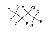 1,1,2,3,4,4-六氯-1,2,3,4-四氟丁烷 结构式
