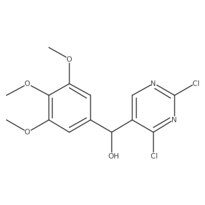 2,4-二氯-α-(3,4,5-三甲氧基苯基)-5-嘧啶甲醇 结构式