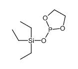 1,3,2-Dioxaphospholane, 2-[(triethylsilyl)oxy]- 结构式