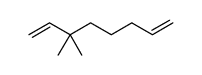 1,7-Octadiene, 3,3-dimethyl- 结构式