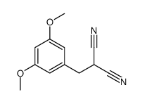 2-(3,5-二甲氧基苄基)丙二腈 结构式