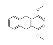 1,4-二氢-2,3-萘二甲酸二甲酯 结构式