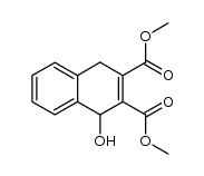 1-羟基-1,4-二氢萘-2,3-二羧酸二甲酯 结构式