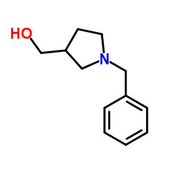 1-苄基吡咯烷-3-甲醇 结构式