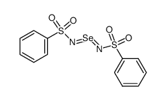 Selenium diimide, bis(phenylsulfonyl)- (9CI) 结构式