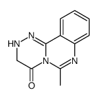 2,3-二氢-6-甲基-4H-[1,2,4]三嗪并[4,3-c]喹唑啉-4-酮 结构式