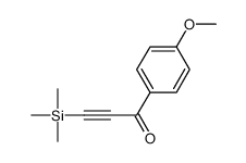 2-Propyn-1-one, 1-(4-methoxyphenyl)-3-(trimethylsilyl)- 结构式